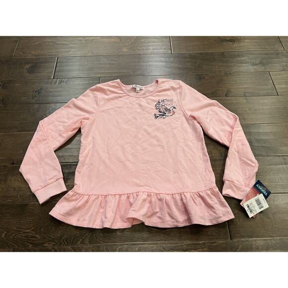 American Girl Tenney Grant Gorl Almond Blossom Long Sleeve Shirt Size L NWT $36 - Picture 2 of 14